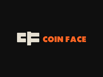Coin face app coin designe icon illustration logo vector لوگو، brand