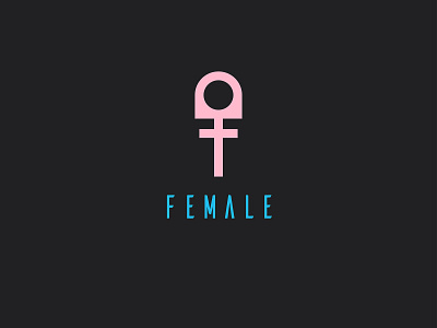 Female brand designe female illustration logo typography vector لوگو