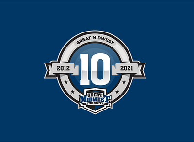 GMAC 10th Anniversary branding logo logo design sports vector visual identity