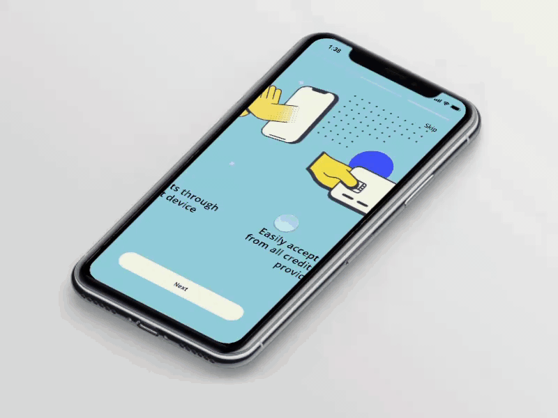 Payments app- Onboarding interaction