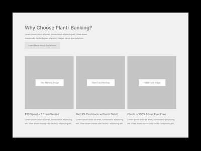Plantr Bank Wireframe 2