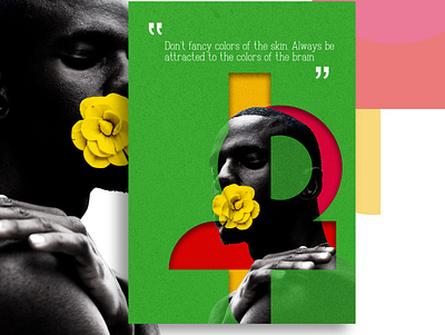 WearBlack (the yellow rose) 2021trend africa african art african woman black lives matter blackagenda blackskin design empowerment poster a day poster art poster design wearblack