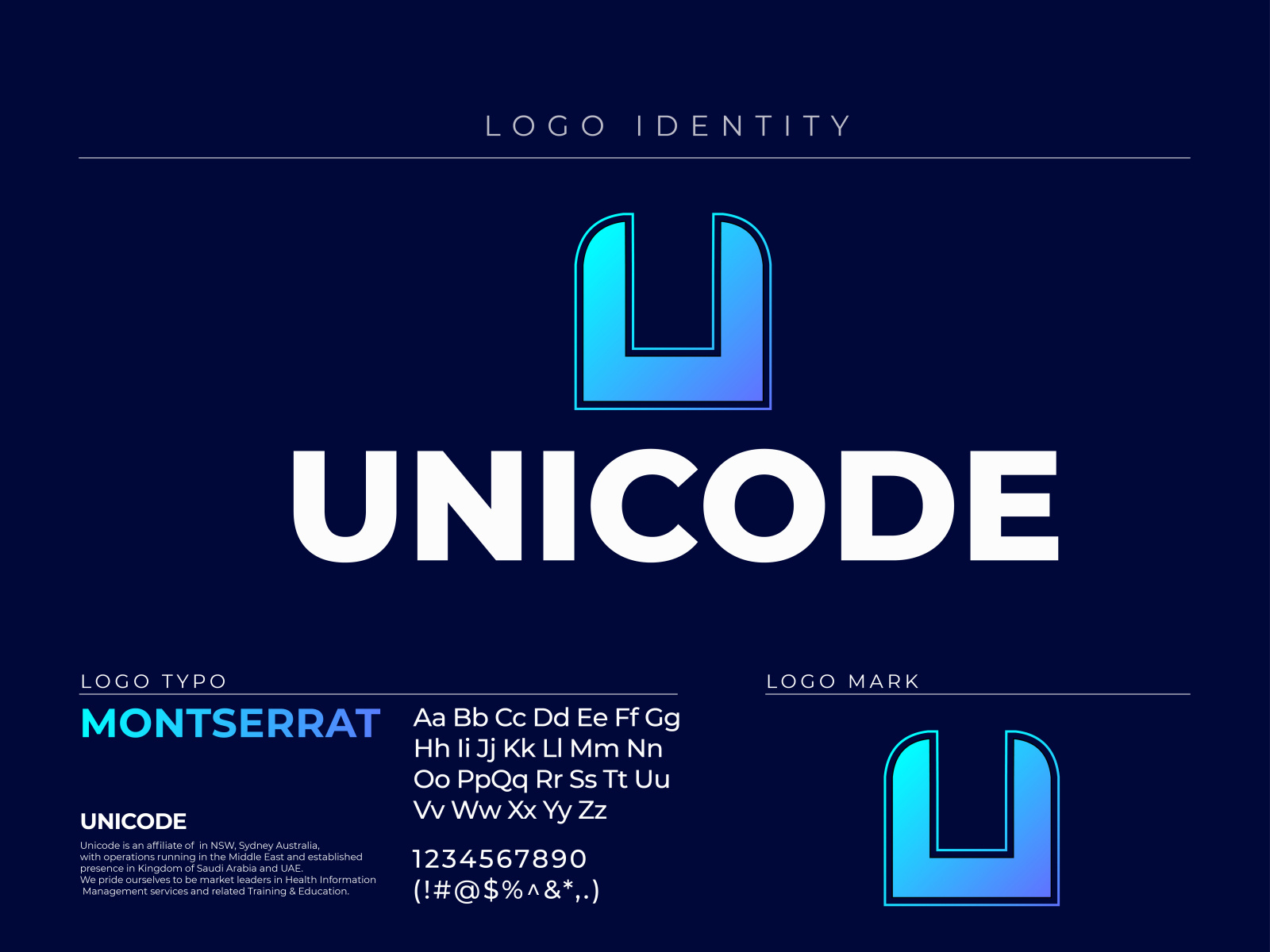 UNICODE LOGO Design by Coding2Designing on Dribbble