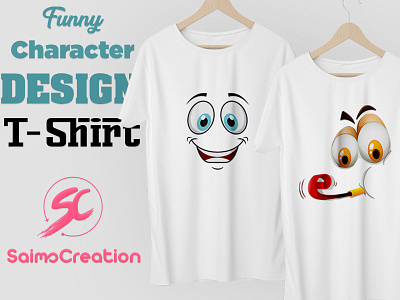 Funny Character T Shirt Design character character design flatdesign funny funny character funny illustration tshirt tshirt art tshirtdesign tshirts typography