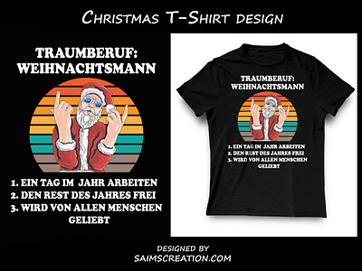 Funny Christmas T Shirts designs, themes, templates and downloadable  graphic elements on Dribbble