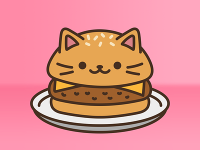 Cat Food Burger By Jason Craig On Dribbble