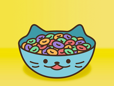 Cat Food Cereal by Jason Craig on Dribbble