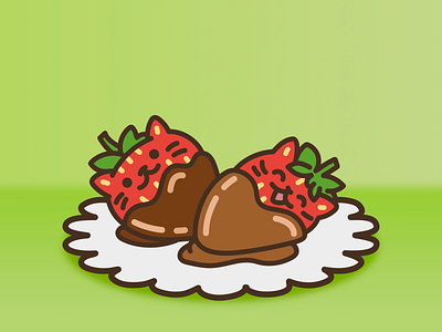 Cat Food - Chocolate Strawberries