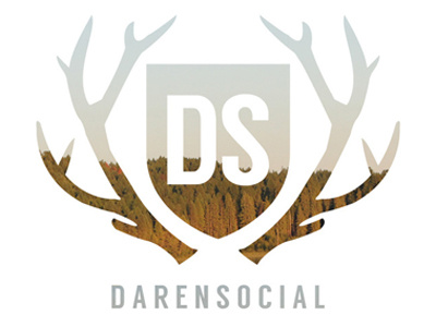 Darensocial antlers darensocial logo montana