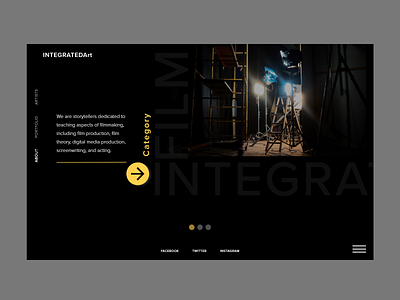 Integrated Art - Film Page