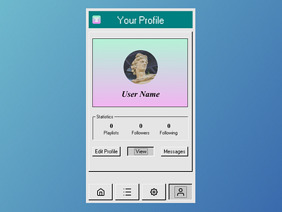 Daily UI 006 :: User Profile