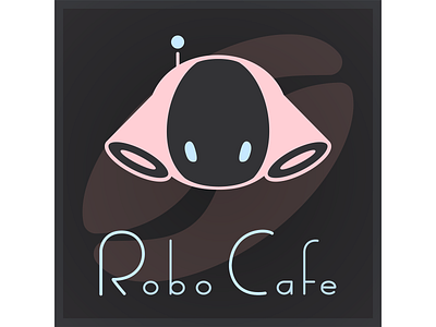 Robo Cafe Logo cafe cafe branding cafe logo logo logo design robot