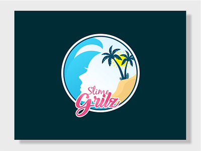 Summer beach branding design logo logo brand logo branding logo business logocombination logocompany minimal type
