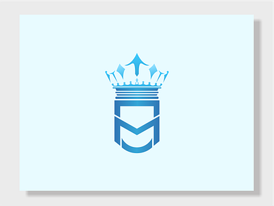 Initial Crown logo Design