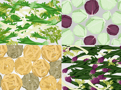 Veggies branding design food and drink food illustration illustration illustrator ingredients realistic vector vector art veggies