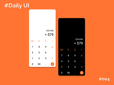 Daily UI #004 • Calculator calculator ui daily ui dailyui dailyuichallenge figma product design ui ui design uidesign uiux user experience user inteface ux uxdesign