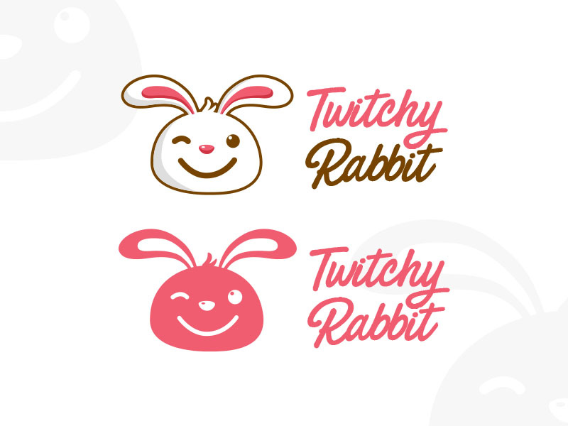 #2 Twitchy Rabbit - 30daylogochallenge dailydesign designdaily graphicdesign typography typo logo thirtylogos design mockup app marketing email