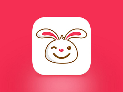 Twitchy Rabbit App Icon Design