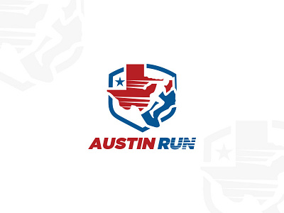 #6 Austin Run - A run for a cause event branding dailydesign design graphidesign logo thirtylogos typo typography