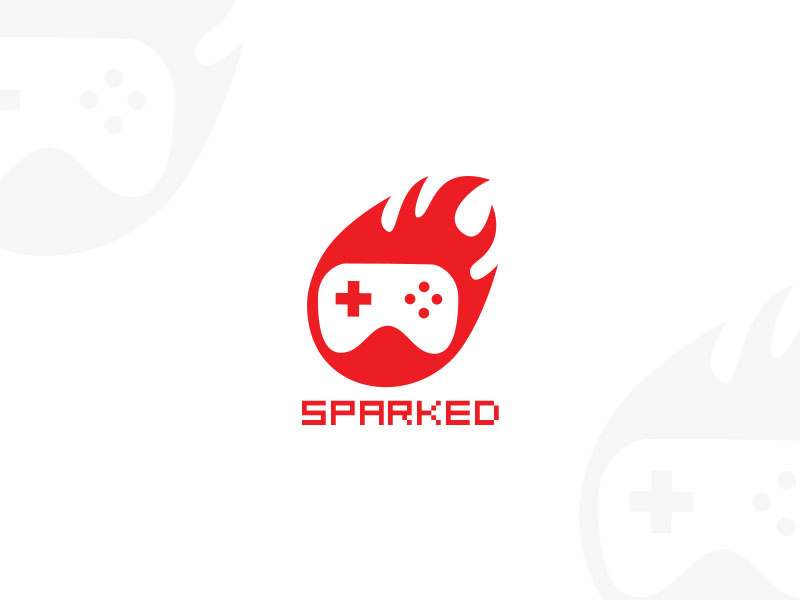sparked logo design typo typography graphidesign dailydesign design logo branding thirtylogos