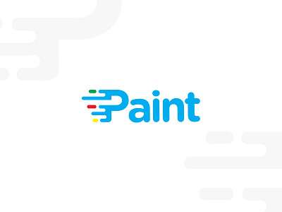 Paint logo design branding dailydesign design graphidesign logo thirtylogos typo typography