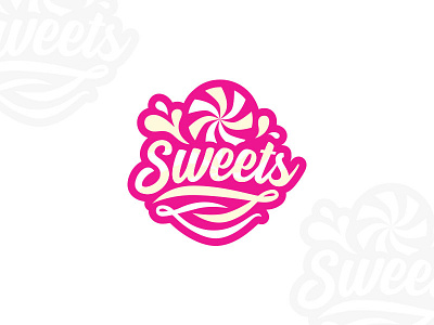 sweet logo design branding dailydesign design graphidesign logo thirtylogos typo typography