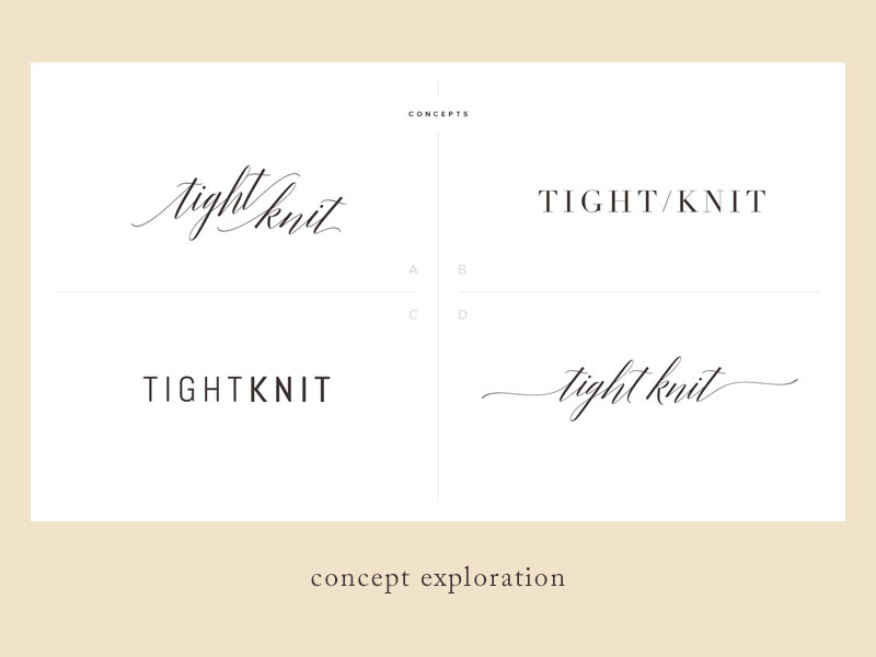 Tightknit concepts