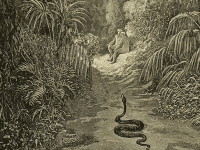 The Serpent adam bible eden eve garden genesis gif serpent snake