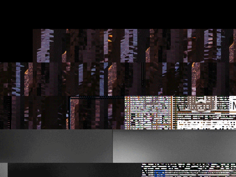 Post Modern digital glitch pop texture