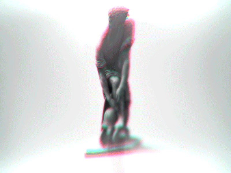 Fractured Olympian // сломанная статуя Гермеса