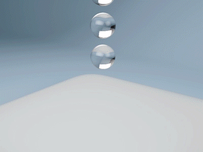 Softbodies Glitch 3d balls c4d distort glass glitch gravity physics render squish