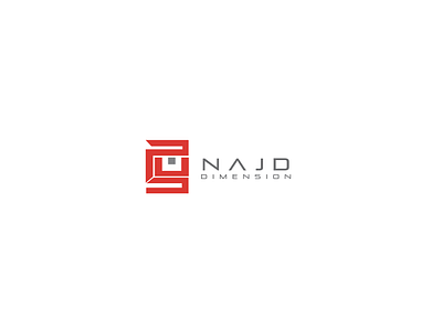 NAJD Dimensions Logo Design advertising branding corporate identity design illustration logo sketching vector