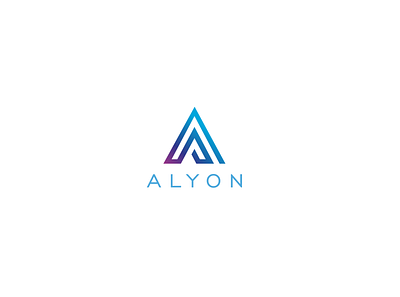 ALYON Logo Design Concept abstract advertising branding clean design corporate identity design eps logo modern logo simple logo vector