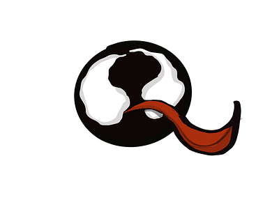 Q for Quarantine venom style logo font play