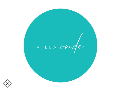 Villa Onde Logo branding color design logo logo design logodesign logos logotype minimal