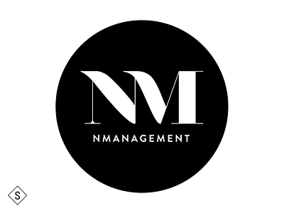 NManagement Logo branding color design logo logo design logos minimal