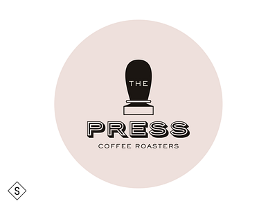 The Press Coffee Roasters branding color design logo logo design logos minimal