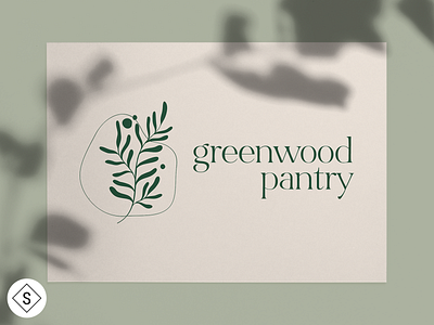 Greenwood Pantry Logo branding color design logo logo design logos minimal web web design website