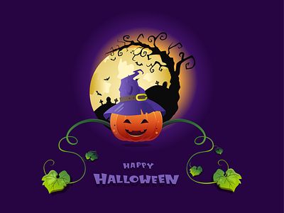 Happy Halloween halloween halloween design halloween pumpkin happy halloween illustration illustrator pumpkin