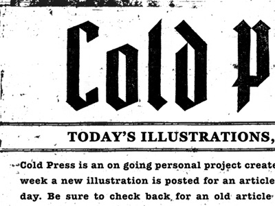 Cold Press