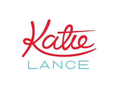 Katie Lance hand drawn script type