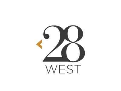 28 West Logo Concepts arrow compass luxury numbers