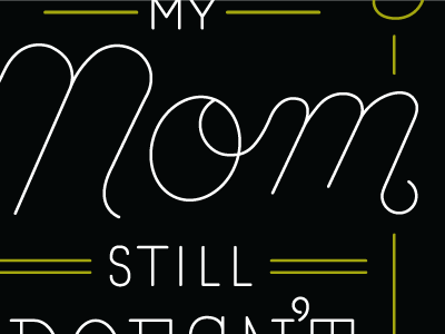 ADCD Member shirt hand lettering mom script tshirt