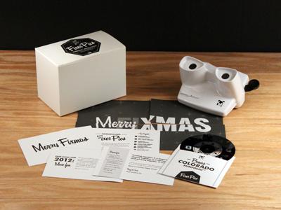 Fixer Pics Packaging christmas gift slides viewmaster