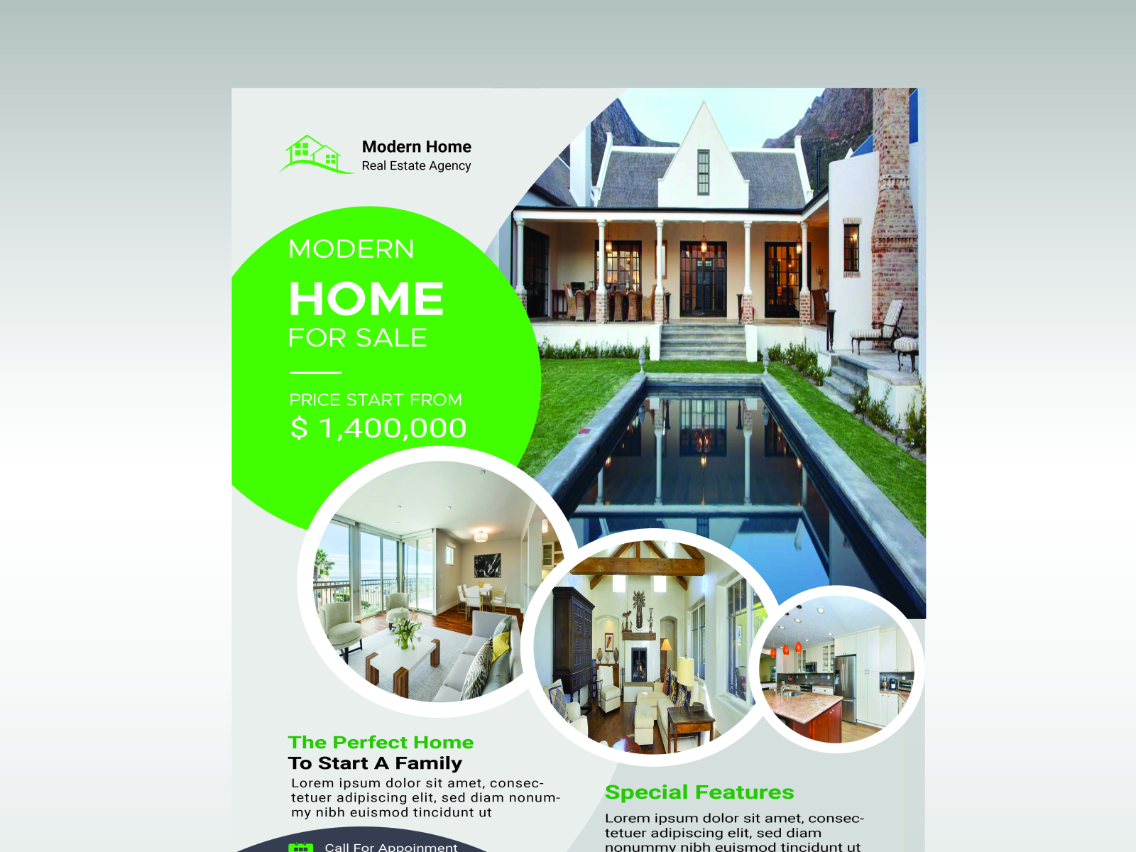 best real estate flyer design