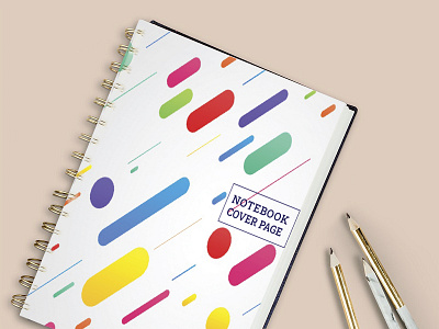Notebook banner branding design design illustration poster design print ad