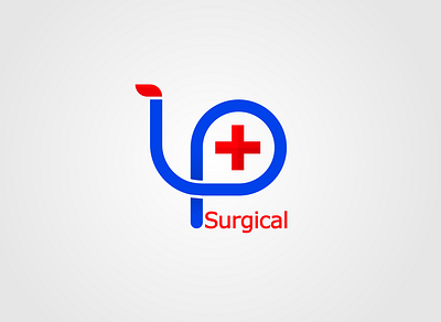 IP surgical health hopital medical logo medicine surgery surgical logo