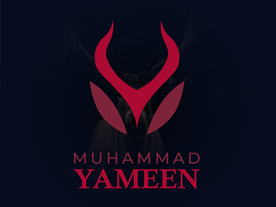 Letter M+Y deer logo horns logo illustrator inspiration letter m letter y logo logo design muhammad yameen my yameen