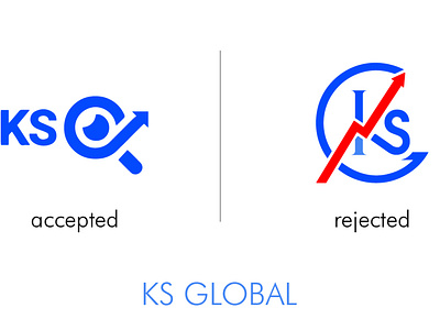 KS-GLOBAL abstract logo blue logo choose k and s ks ks global ksg letter k n s logo comparison logo design minimal logo vote