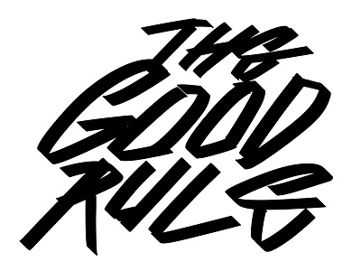 TGR illustration la lettering los angeles story the good rule type typography writing